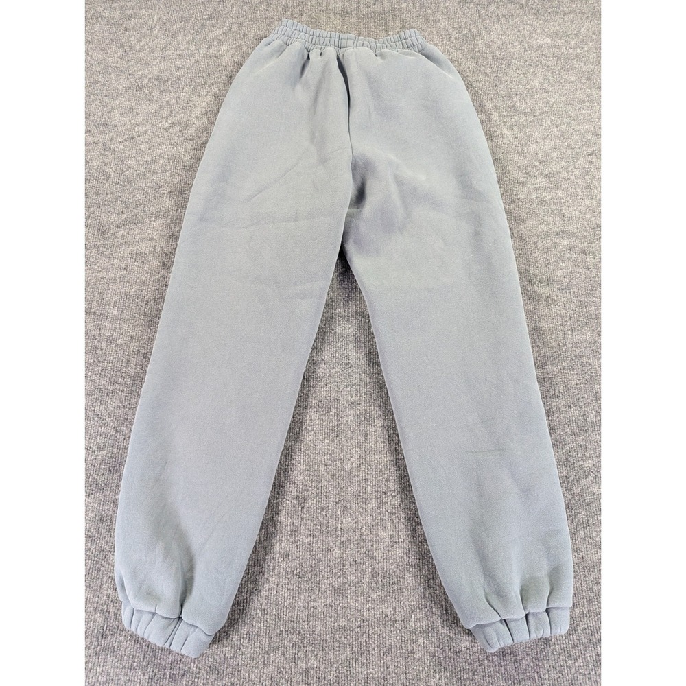 Comfrt Signature Joggers Women's Sz XS Unisex Slate Color Pockets Elastic Waist - Picture 11 of 12